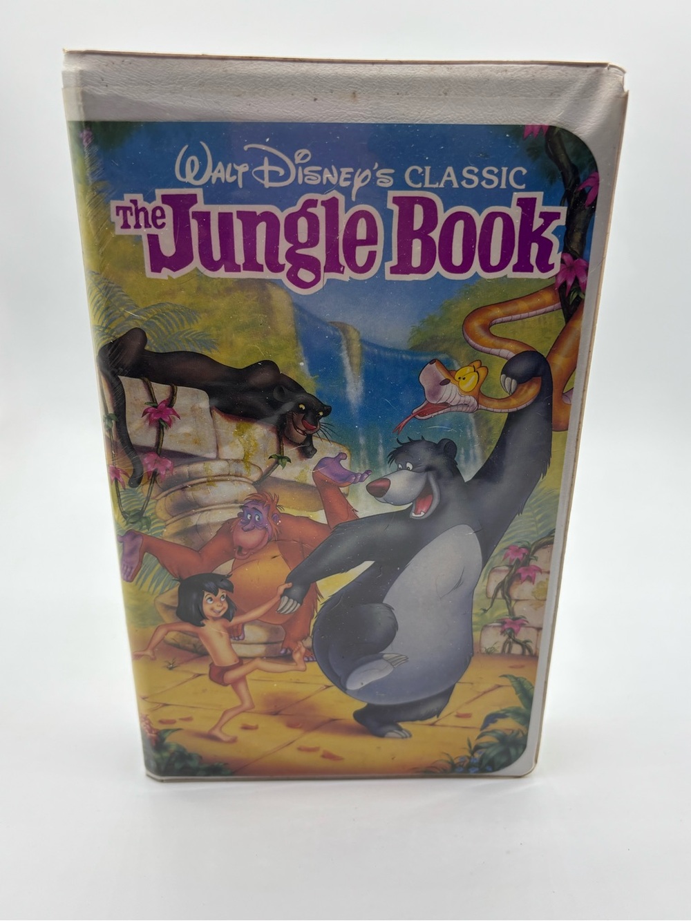 Disney The Jungle Book VHS Black Diamond Clamshell Case